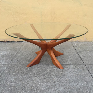 Illum Wikkelso teak coffee table