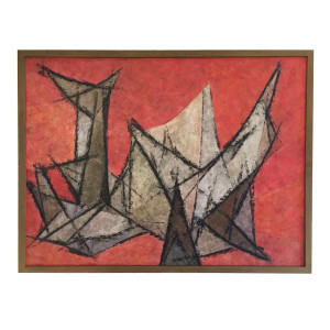 Hildegarde Haas Painting "Driftwood"