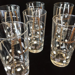 Georges Briard Golf Highball Glasses