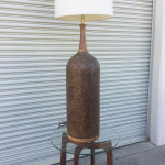 Brutalist Cork Lamp