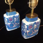 Royal Copenhagen Fajance Lamps