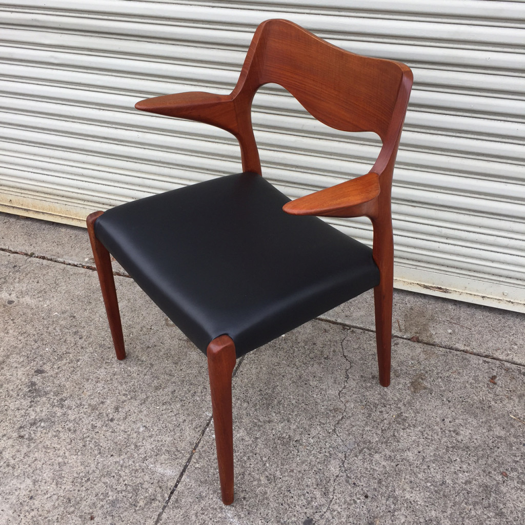 Neils Møller Model 55 Teak Armchair