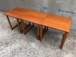 Kai Kristiansen Teak Cube Nesting Tables