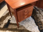 Teak Floating Top Desk