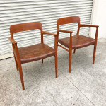 Pair of JL Moller Teak 56 Chairs