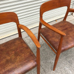Pair of JL Moller Teak 56 Chairs