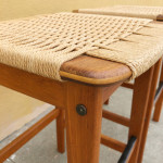 Korup Stolefabrik teak stools